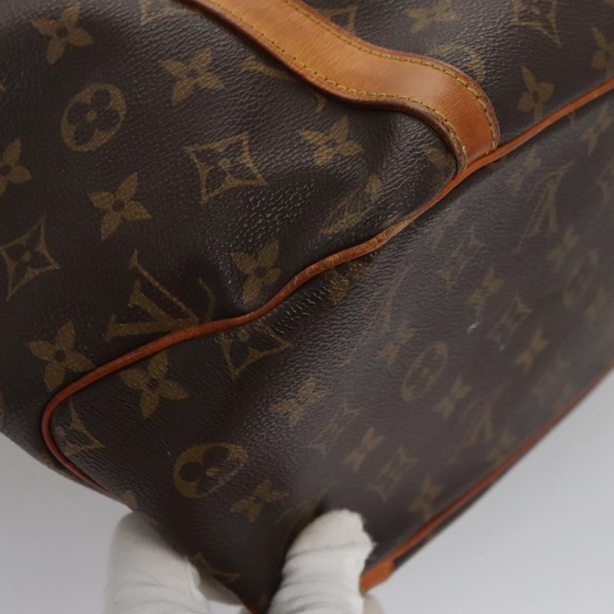 LOUIS VUITTON Monogram Sac Shopping Tote Bag M51108 LV Auth 105134