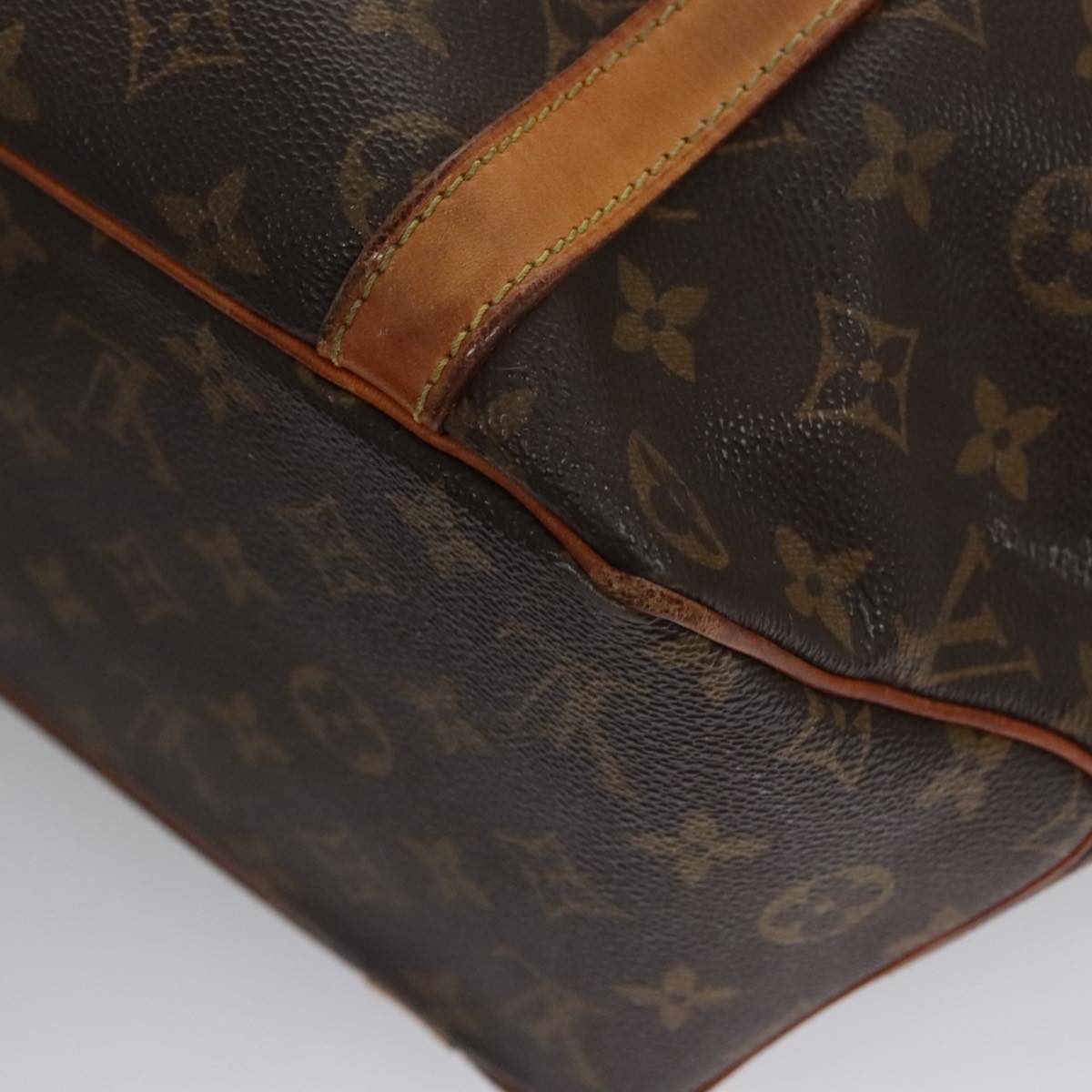 LOUIS VUITTON Monogram Sac Shopping Tote Bag M51108 LV Auth 105134