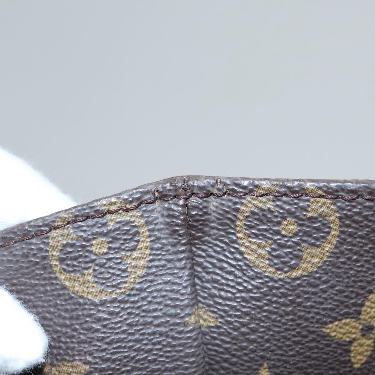 LOUIS VUITTON Monogram Sac Shopping Tote Bag M51108 LV Auth 105134