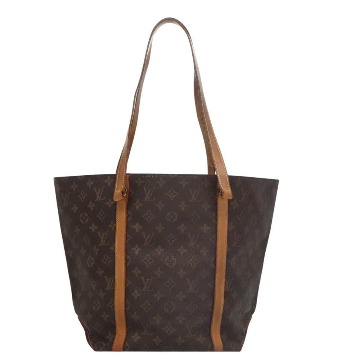 LOUIS VUITTON Monogram Sac Shopping Tote Bag M51108 LV Auth 105134 - 0