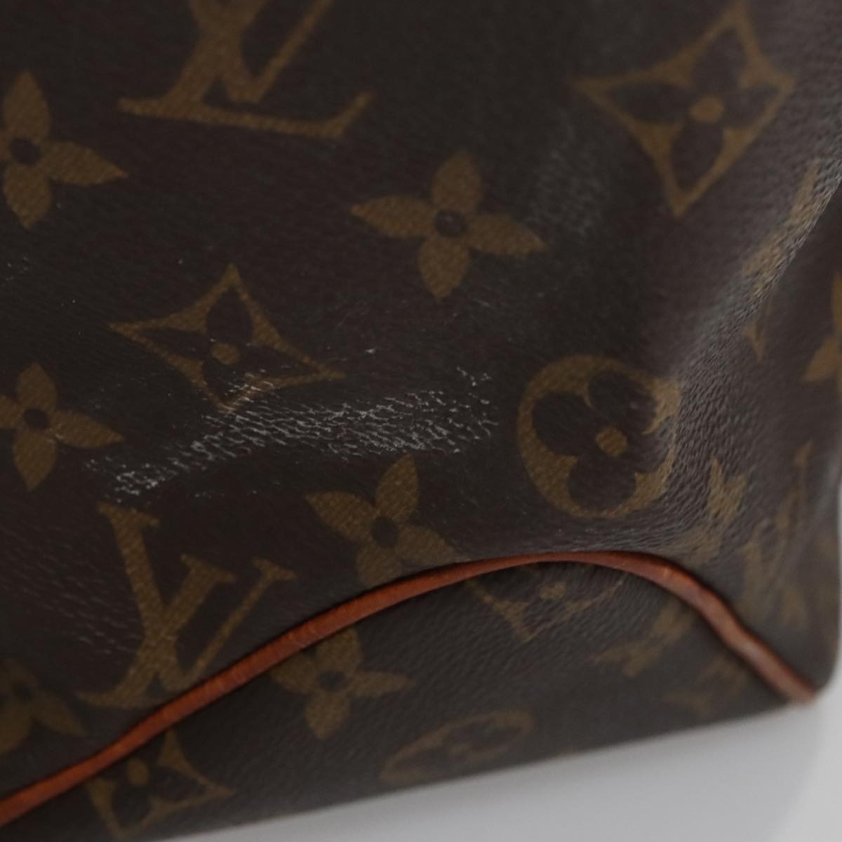 LOUIS VUITTON Monogram Sac Shopping Tote Bag M51108 LV Auth 105134