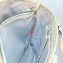 CELINE C Macadam Canvas Hand Bag Light Blue Auth 105139-20