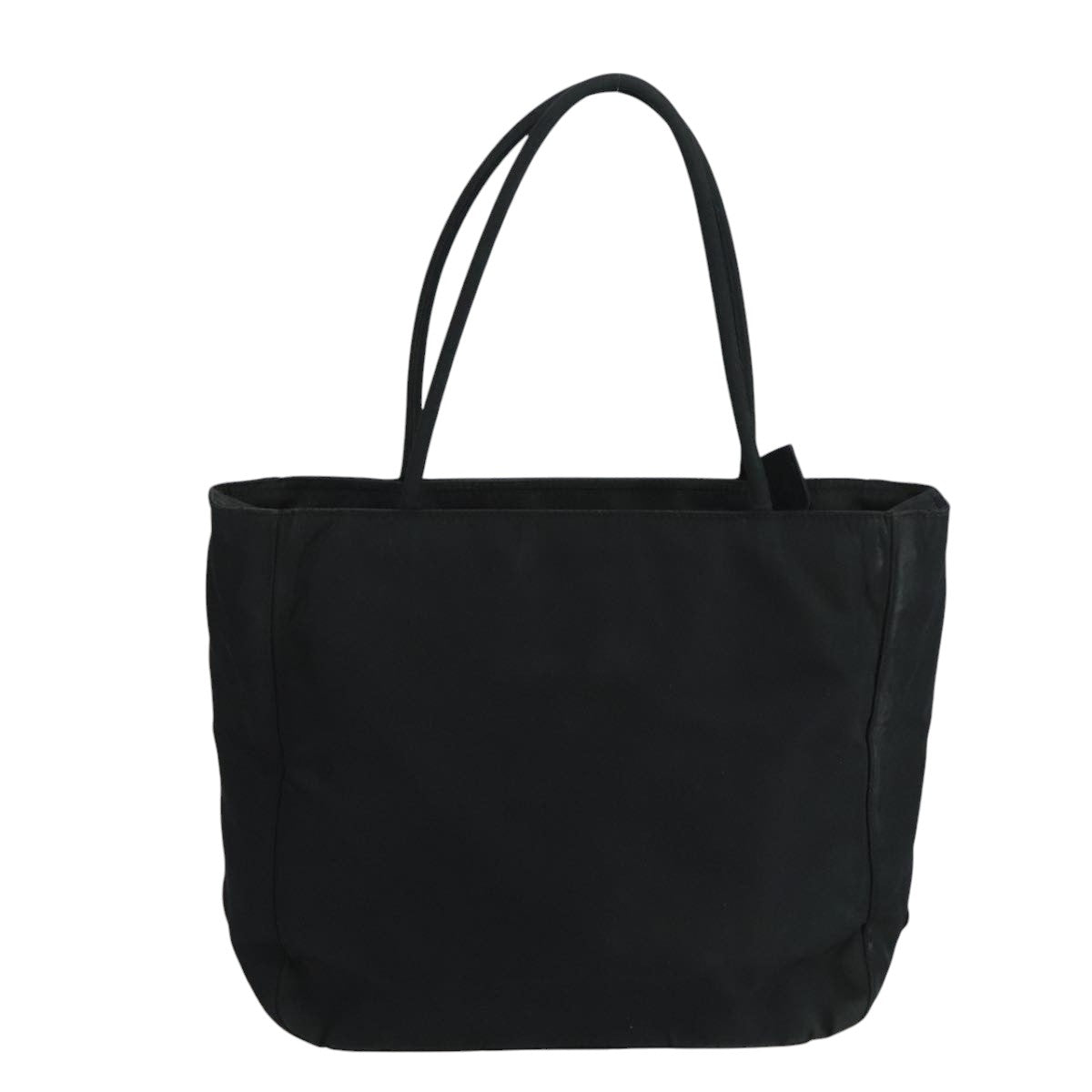 PRADA Tote Bag Nylon Black Auth 105143 - 0