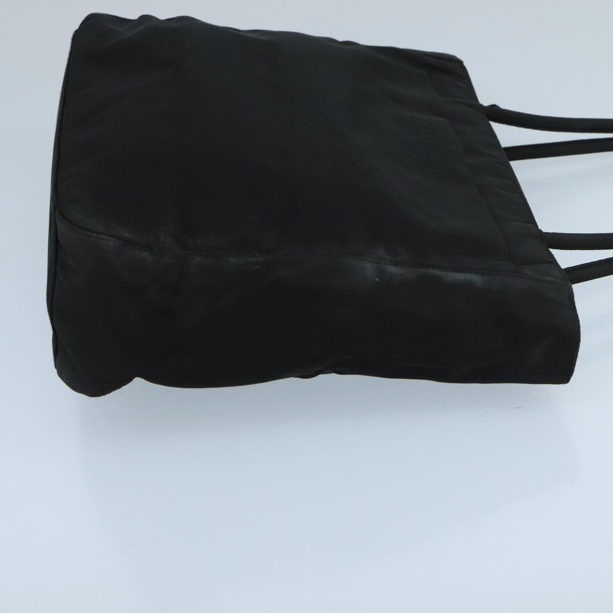 PRADA Tote Bag Nylon Black Auth 105143