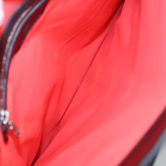 LOUIS VUITTON Epi Stretch Silver Fizz Hand Bag Black M54622 LV Auth 105153