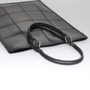 LOUIS VUITTON Epi Stretch Silver Fizz Hand Bag Black M54622 LV Auth 105153-6