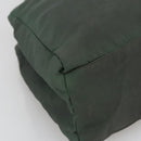 PRADA Hand Bag Nylon Green Auth 105214-14