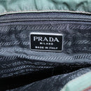 PRADA Hand Bag Nylon Green Auth 105214-18