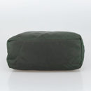 PRADA Hand Bag Nylon Green Auth 105214-5