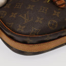 LOUIS VUITTON Monogram Jeune Fille GM Shoulder Bag M51225 LV Auth 105244-16