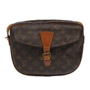 LOUIS VUITTON Monogram Jeune Fille GM Shoulder Bag M51225 LV Auth 105244-13