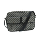 CELINE Macadam Canvas Shoulder Bag Gray Auth 105245-1