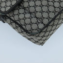 CELINE Macadam Canvas Shoulder Bag Gray Auth 105245-11