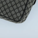 CELINE Macadam Canvas Shoulder Bag Gray Auth 105245-12