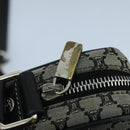 CELINE Macadam Canvas Shoulder Bag Gray Auth 105245-15