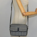 CELINE Macadam Canvas Shoulder Bag Gray Auth 105245-23