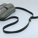 CELINE Macadam Canvas Shoulder Bag Gray Auth 105245-7