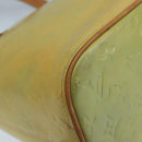 LOUIS VUITTON Monogram Vernis Houston Hand Bag Gris M91053 LV Auth 105312-11