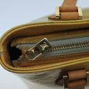 LOUIS VUITTON Monogram Vernis Houston Hand Bag Gris M91053 LV Auth 105312-15