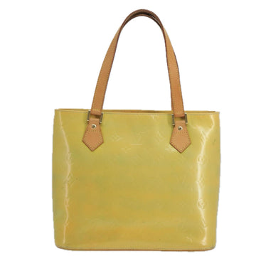 LOUIS VUITTON Monogram Vernis Houston Hand Bag Gris M91053 LV Auth 105312 - 0