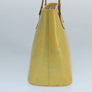 LOUIS VUITTON Monogram Vernis Houston Hand Bag Gris M91053 LV Auth 105312-4