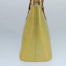 LOUIS VUITTON Monogram Vernis Houston Hand Bag Gris M91053 LV Auth 105312-5