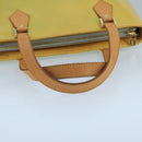 LOUIS VUITTON Monogram Vernis Houston Hand Bag Gris M91053 LV Auth 105312-7