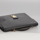 LOUIS VUITTON Epi Porte Documents Bandouliere Briefcase Black M54462 Auth 105325-6