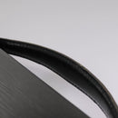 LOUIS VUITTON Epi Porte Documents Bandouliere Briefcase Black M54462 Auth 105325-14