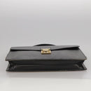 LOUIS VUITTON Epi Porte Documents Bandouliere Briefcase Black M54462 Auth 105325-5