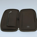 LOUIS VUITTON Taiga Organizer Atoll Travel Case Grizzly M30658 LV Auth 105329-9