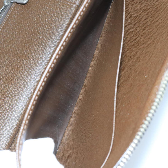 LOUIS VUITTON Taiga Organizer Atoll Travel Case Grizzly M30658 LV Auth 105329