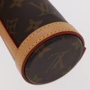 LOUIS VUITTON Monogram Flask Holder Water Bottle GI0518 LV Auth 105346-12