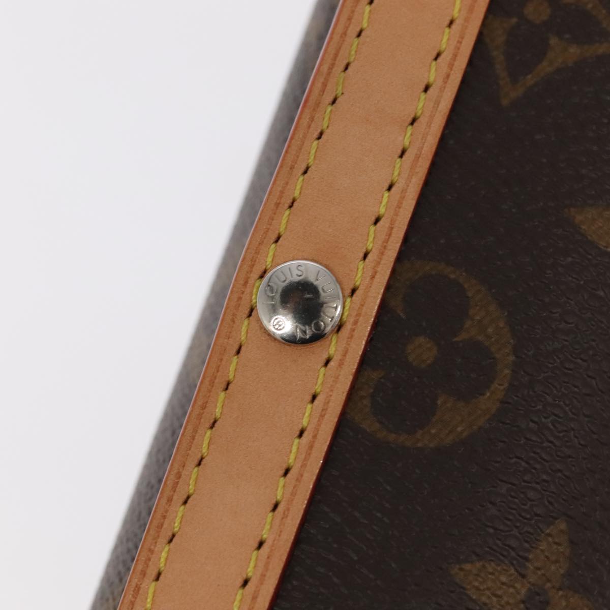 LOUIS VUITTON Monogram Flask Holder Water Bottle GI0518 LV Auth
