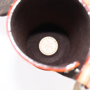 LOUIS VUITTON Monogram Flask Holder Water Bottle GI0518 LV Auth 105346-17