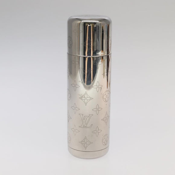 LOUIS VUITTON Monogram Flask Holder Water Bottle GI0518 LV Auth 105346
