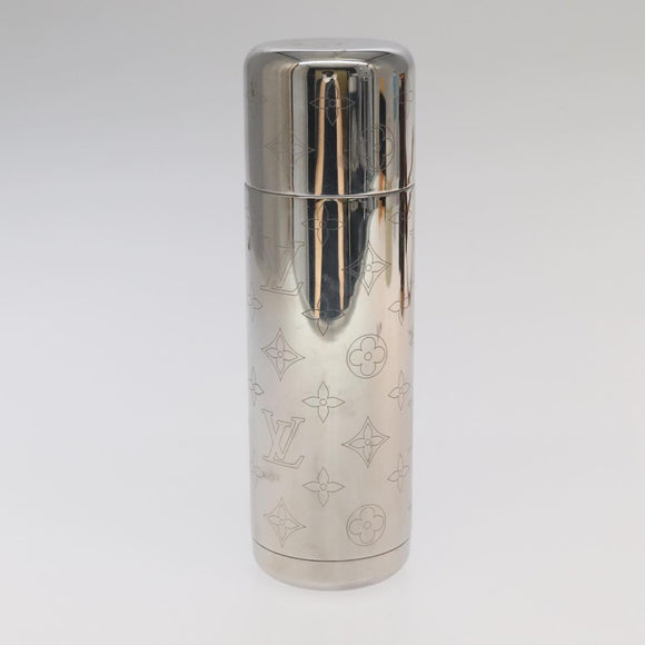 LOUIS VUITTON Monogram Flask Holder Water Bottle GI0518 LV Auth 105346