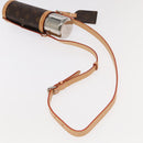 LOUIS VUITTON Monogram Flask Holder Water Bottle GI0518 LV Auth 105346-6