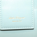 Salvatore Ferragamo Smartphone Holder Shoulder Bag Leather Blue Auth 105369V-11