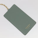 Salvatore Ferragamo Smartphone Holder Shoulder Bag Leather Blue Auth 105369V-22