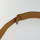 LOUIS VUITTON Adjustable Shoulder Strap Leather 32.7""-39.8"" Beige Auth 105378-12