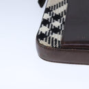 BURBERRY Nova Check Shoulder Bag Beige Auth 105382-9