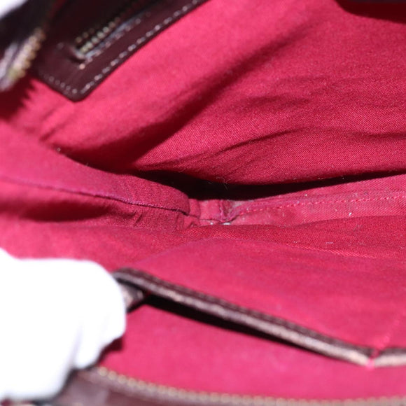 BURBERRY Nova Check Shoulder Bag Beige Auth 105382