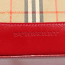 BURBERRY Nova Check Shoulder Bag Beige Auth 105383-17