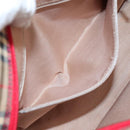 BURBERRY Nova Check Shoulder Bag Beige Auth 105383-20
