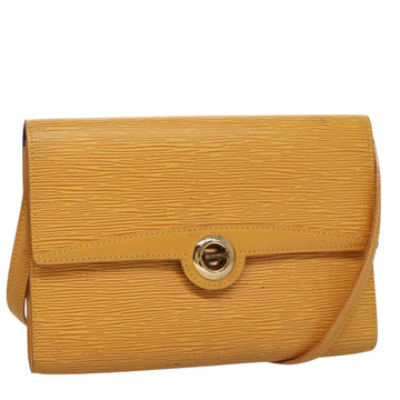 LOUIS VUITTON Epi Arsch Shoulder Bag Yellow M52579 LV Auth 105392