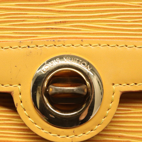 LOUIS VUITTON Epi Arsch Shoulder Bag Yellow M52579 LV Auth 105392