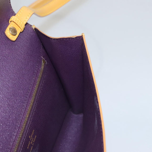 LOUIS VUITTON Epi Arsch Shoulder Bag Yellow M52579 LV Auth 105392