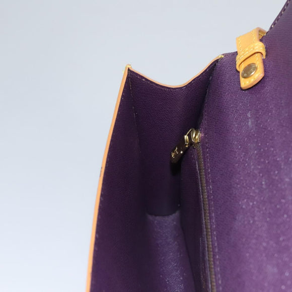 LOUIS VUITTON Epi Arsch Shoulder Bag Yellow M52579 LV Auth 105392