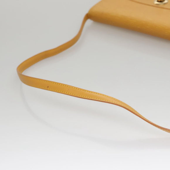 LOUIS VUITTON Epi Arsch Shoulder Bag Yellow M52579 LV Auth 105392